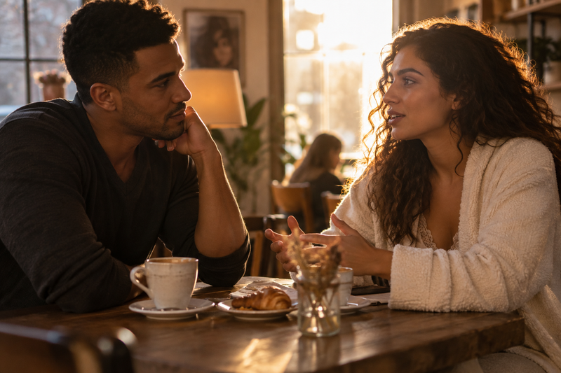 Mixed-race man and Middle, illustrating Why Consent Conversations Matter: New Research on Communication and Sexual Health
