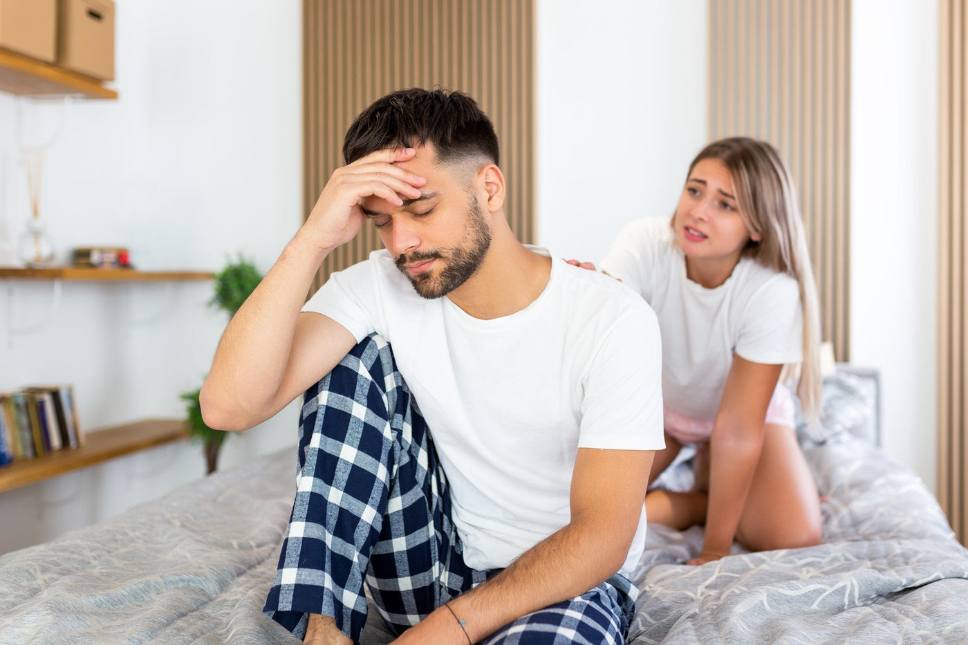 couple worried