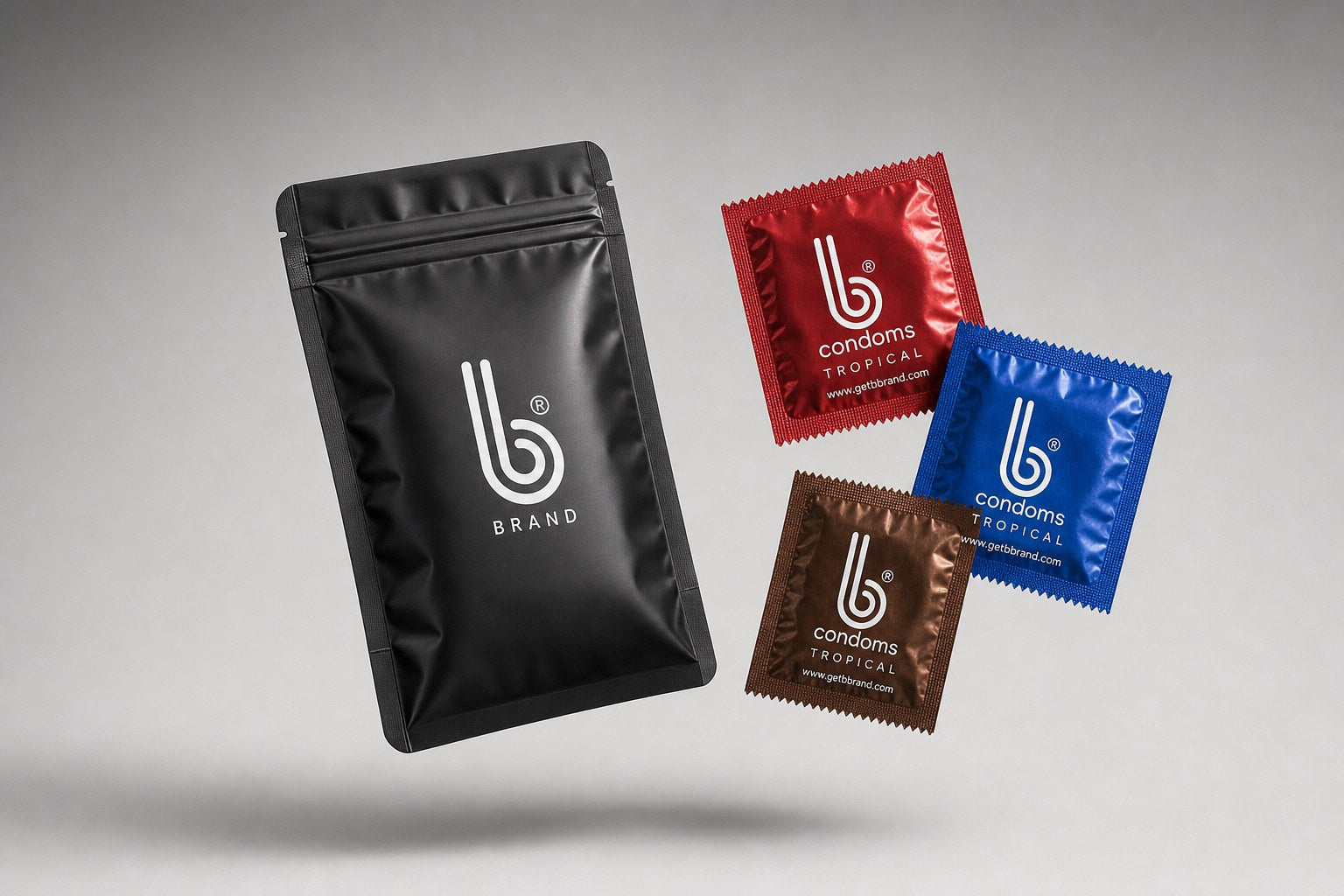 Tropical Colors B Condoms