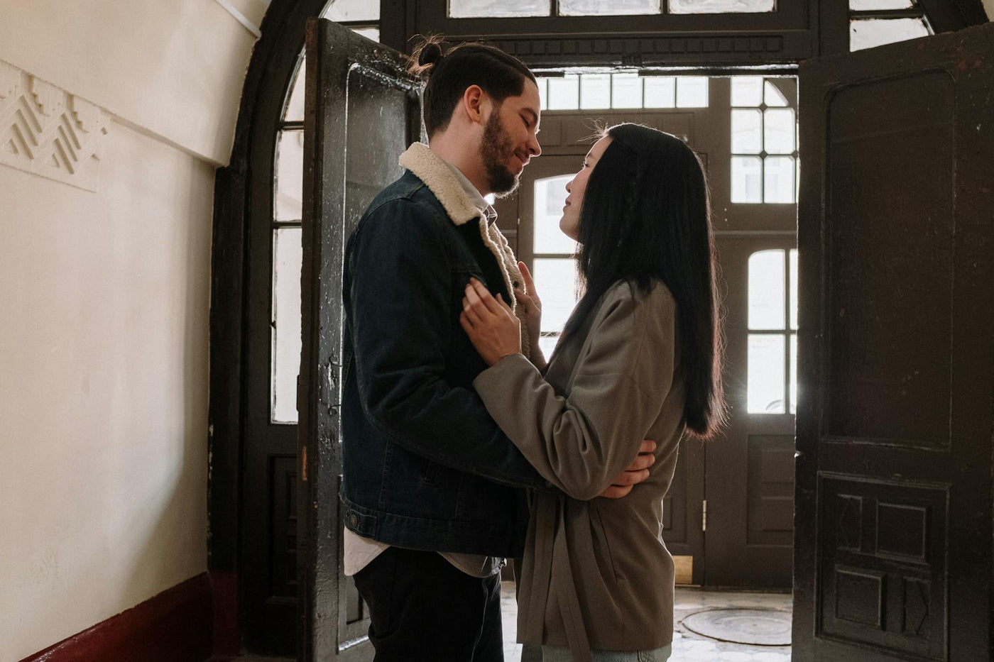 Initmate couple