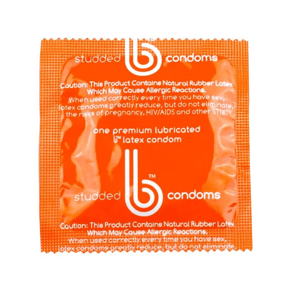 Studded B Condoms