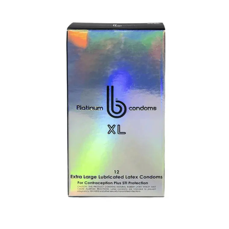 XL Platinum B Condoms - B Brand